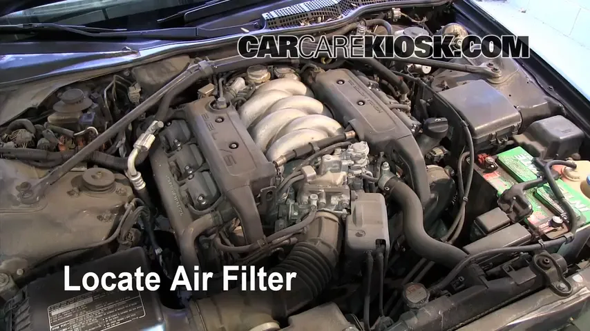1993 Acura Legend L 3.2L V6 Sedan (4 Door) Air Filter (Engine)